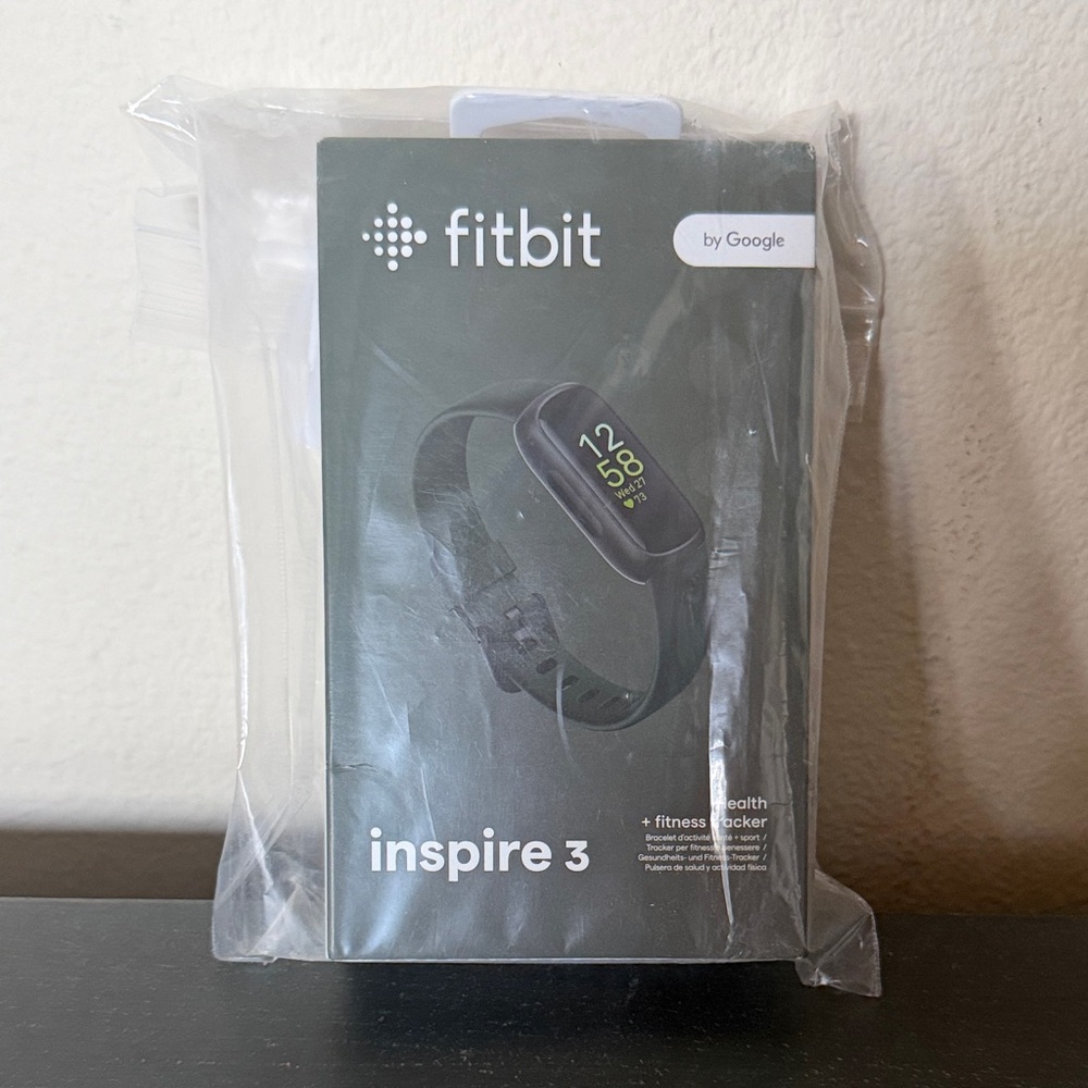 Fitbit Inspire 3 Midnight Fitness Tracker New - Unopened